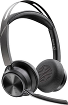 Навушники Plantronics Poly Voyager Focus 2 UC With Stand Black (213727-01) - зображення 1