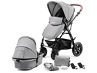 Универсальная коляска 3 в 1 Moov 2, Kinderkraft (moonlight gray), 00-00305280