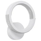 Светильник светодиодный настенный, LED бра LUMINARIA AKRILIKA ROUND 17W 1R ON/OFF WHITE/CLEAR 220V IP20