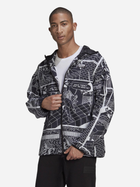 Kurtka jesienna męska Adidas Originals RYV Graphic GN3333 L Czarna (4064045663756)