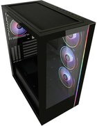 Obudowa LC-Power Gaming 808B Skylla_X ATX Miditower Black (LC-808B-ON) - obraz 3