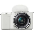 Беззеркальный фотоаппарат Sony ZV-E10 Kit 16-50mm f3.5-5.6 OSS White (ILCZVE10LW.CEC)
