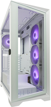 Obudowa LC-Power Gaming 806W Crosswind_X ATX Miditower RGB White (LC-806W-ON) - obraz 4