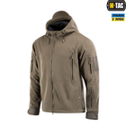 Тактична куртка M-Tac флісова Windblock Division Gen.II Dark Olive олива M