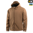 Тактична куртка M-Tac флісова Windblock Division Gen.II Coyote Brown койот 2XL