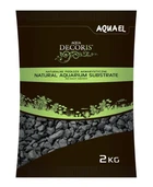Ґрунт для акваріума Aquael, базальтовий гравій 2 кг (2-4 мм)
