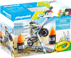 Набір Playmobil Кольоровий мотоцикл (4008789713773)