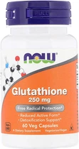 Натуральная добавка Now Foods Glutathione 250 мг 60 капсул