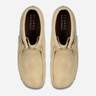 Mokasyny męskie Clarks Originals Wallabee Boot 26155516 42 Beżowe (5059304189909) - obraz 4