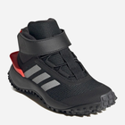 Buty sportowe chłopięce adidas Fortatrial El K IG7263 35 Czarne (4066756047283) - obraz 3