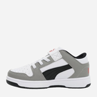 Дитячі кеди для хлопчика Puma Rebound Layup Lo SL V PS 37049220 28 Чорний/Білий/Сірий (4065454883636) - зображення 3