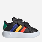 Дитячі кеди для хлопчика adidas Grand Court 2.0 CF IE1372 23.5 Чорні з різнокольоровим (4067891086656)