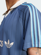 Футболка спортивна чоловіча adidas Pinstripe Jersey IU0199 L Синя (4066757713323) - зображення 5