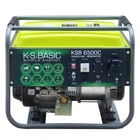 Генератор Könner & Söhnen бензиновий Basic KSB 6500C, 230В, 5.5кВт, ручний запуск, 66.6кг (KSB6500C)