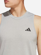 Koszulka bez rękawów męska Adidas Train Essentials Feelready Training Sleeveless IC6950 S Szara (4065432928588) - obraz 3