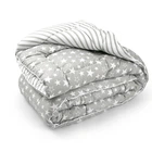 Одеяло Руно - Star Plus всесезонное серое евро 200x220 см 400 гр/м2 (21394)
