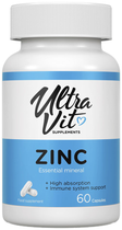 Мінерали Ultra Vit Zinc 60 капсул (5060255357309) - зображення 1