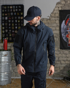 Тактическая демисезонная куртка МЧС SoftShell 2XL синяя (56740)