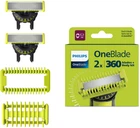 Сменные лезвия Philips OneBlade 360 QP624/50 с насадками для тела 2 шт (8720689031875)