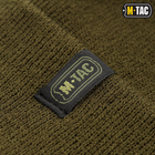 Тактична M-Tac шапка тонка в'язка 100% акрил Dark Olive темна олива L/XL - зображення 5