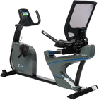 Rower treningowy HMS Premium R1817 Poziomowy z generatorem Szaro-czarny (5907695504255) - obraz 1