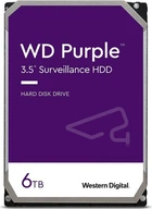 Жорсткий диск WD 6TB 3.5' 256MB SATA Purple Surveillance (WD64PURZ)