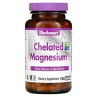 Мінерали Bluebonnet Nutrition Хелатний Магній Albion 120 гельових капсул