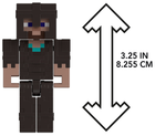 Набір Mattel Minecraft фігурка 3.25" Steve in Netherite Armor + аксесуари (194735193677) - зображення 8