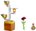 Zestaw Mattel Minecraft figurka 3.25" Bees + akcesorium (194735194506) - obraz 2