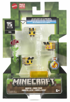 Zestaw Mattel Minecraft figurka 3.25" Bees + akcesorium (194735194506) - obraz 5