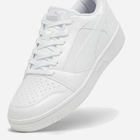 Tenisówki męskie do kostki Puma Rebound v6 Low 39232803 41 Białe (4099683263822) - obraz 7