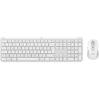 Клавиатура и мышь беспроводная Logitech Signature Slim Combo MK950 Off White (920-012491)