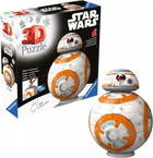 3D Пазл Ravensburger Star Wars BB-8 22 x 22 см 99 деталей (4005556115785) - зображення 1