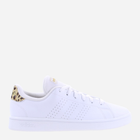 Sneakersy damskie z eko skóry adidas Advantage Base H03791 39.5 Biały/Beżowy (4066748830831)