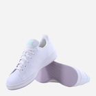 Tenisówki damskie z eko skóry adidas Advantage Base HP9386 38.5 Biały/Jasnozielony (4066746578988) - obraz 4