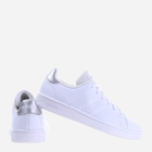 Жіночі кеди низькі adidas Advantage Base IF8550 36.5 Білий/Сріблястий (4066759100848) - зображення 3