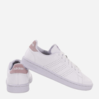 Tenisówki damskie skórzane adidas Advantage GW4847 36.5 Biały/Różowy (4064047676822) - obraz 3