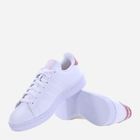 Tenisówki damskie skórzane adidas Advantage HR0322 36 Biały/Ciemnoróżowy (4066748730049) - obraz 4