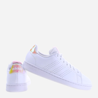 Tenisówki damskie z eko skóry adidas Advantage IF6116 40 Biały/Multikolor (4066764086915) - obraz 3