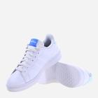 Tenisówki damskie z eko skóry adidas Advantage IF6117 36.5 Biały/Niebieski (4066764081699) - obraz 4