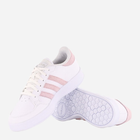 Жіночі кеди низькі adidas Breaknet GX6755 38.5 Білий/Світло-рожевий (4065426506501) - зображення 4