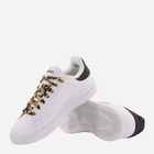 Tenisówki damskie z eko skóry adidas Court Silk GW1453 38 Biały/Czarny (4065426034691) - obraz 4