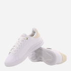 Tenisówki damskie z eko skóry adidas Court Silk GY9255 41.5 Biały/Beżowy (4065427714097) - obraz 4