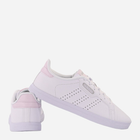 Tenisówki damskie skórzane adidas Courtpoint Base GY1116 36.5 Biały/Różowy (4065419591675) - obraz 3