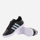 Tenisówki damskie do kostki adidas Courtpoint GX5715 38.5 Czarny/Turkusowy (4065419549195) - obraz 4