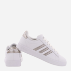 Tenisówki damskie z eko skóry adidas Grand Court 2.0 GW9215 40 Biały/Perłowy (4065426180862) - obraz 3