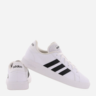 Tenisówki damskie z eko skóry adidas Grand Court Base 2 GW9261 36.5 Białe (4065427839677) - obraz 3