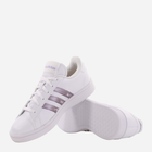 Жіночі кеди низькі adidas Grand Court Beyond GW9247 38 Білий/Фіолетовий (4065427478623) - зображення 4