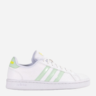 Tenisówki damskie skórzane adidas Grand Court EG7643 38 Biały/Jasnozielony (4062051376738) - obraz 1