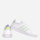 Tenisówki damskie skórzane adidas Grand Court EG7643 36 Biały/Jasnozielony (4062051376660) - obraz 3